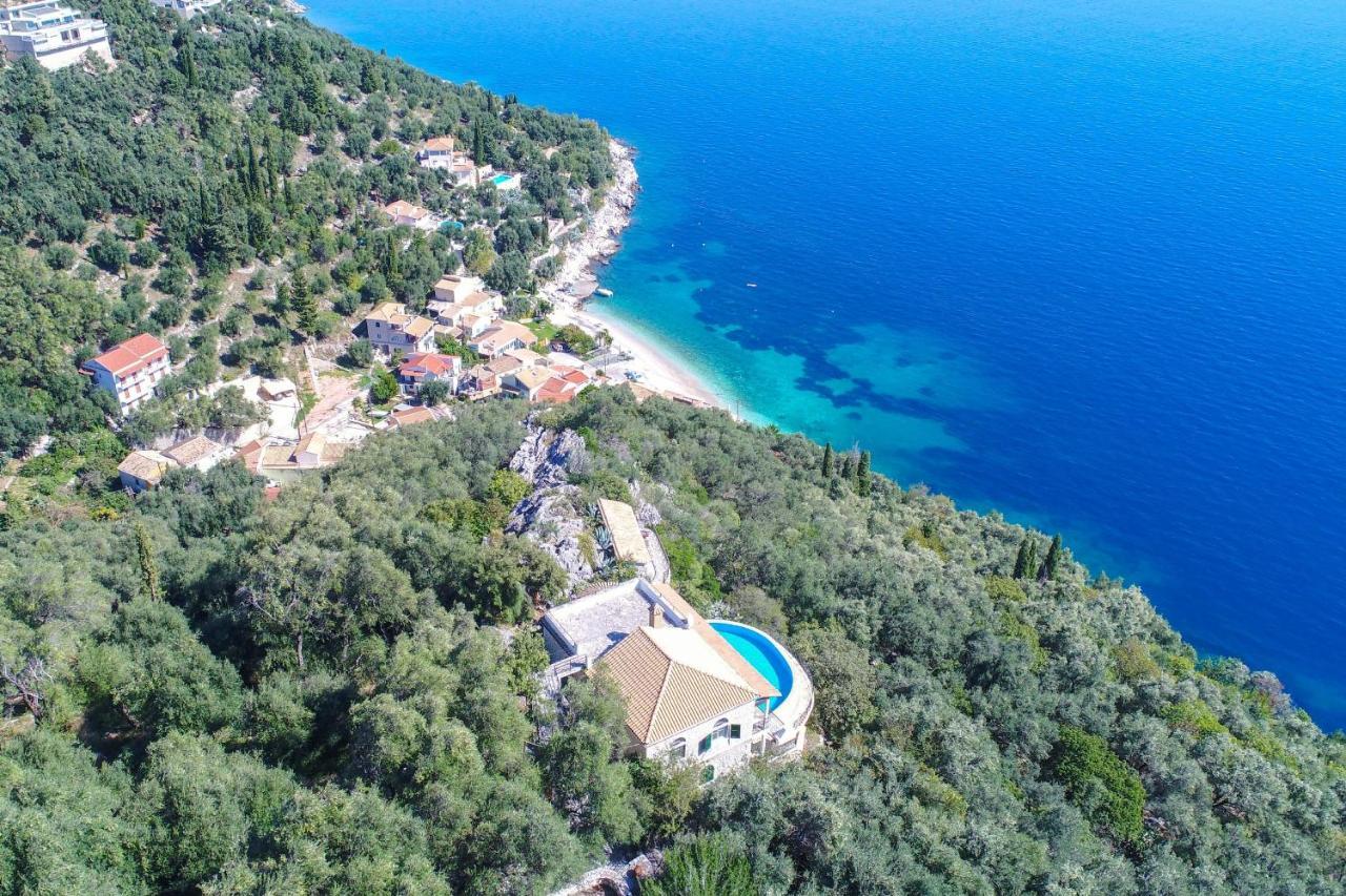 Вилла House On The Rocks Katavolos Экстерьер фото
